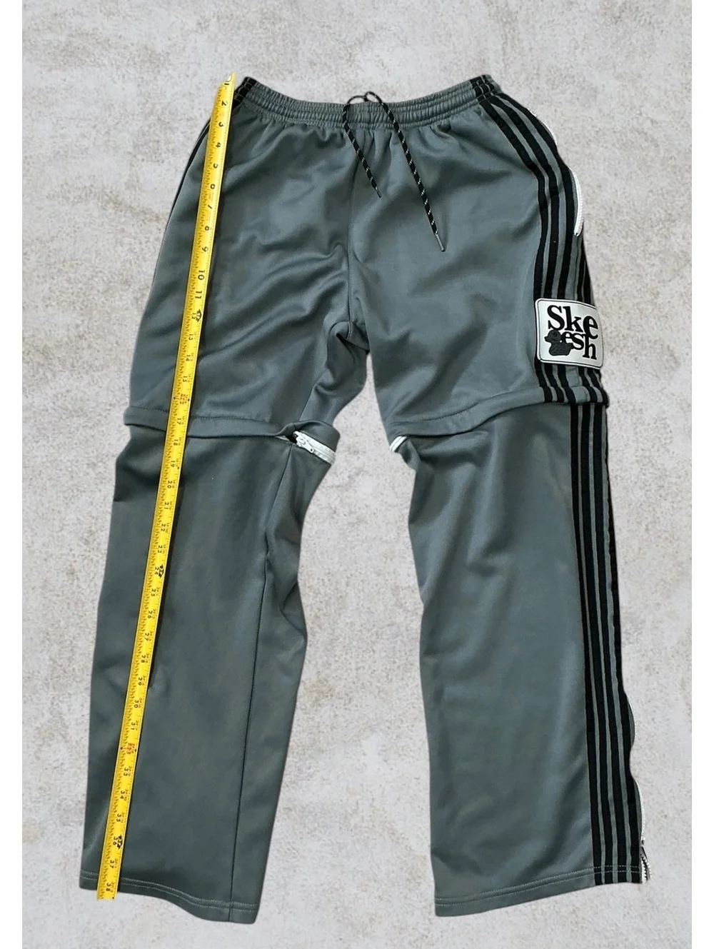 Skeesh V2 Skids Cool Grey Convertible Track Pants